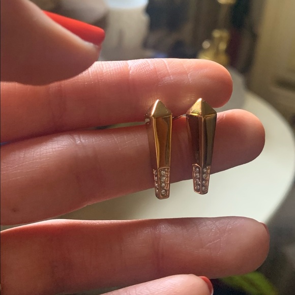 Geometric earrings - Picture 2 of 3